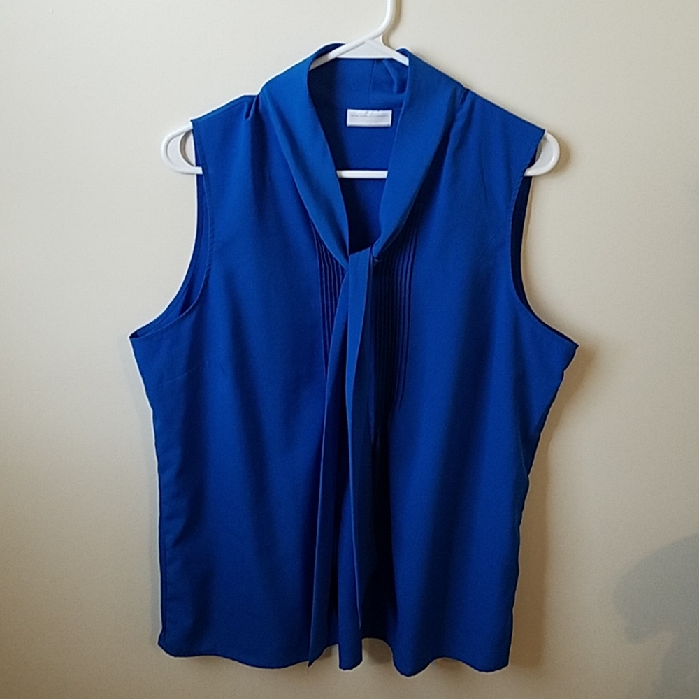 New York & Co blue top